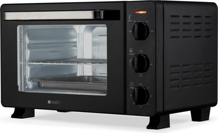 Actual product image NABO Mini oven BM1600 black/stainless steel