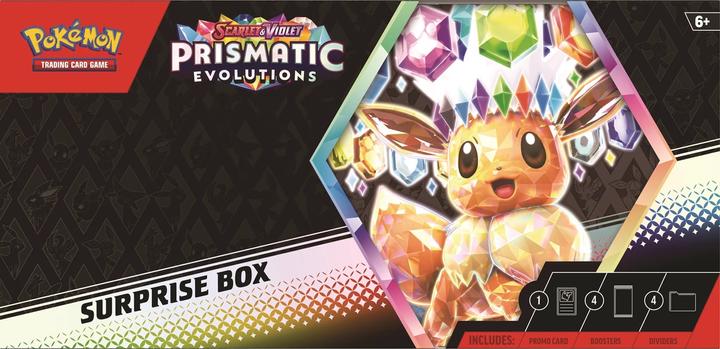 Actual product image Pokémon P-EN SV08.5 'Prismatic Evolutions' Surprise Box (English, Booster Pack)