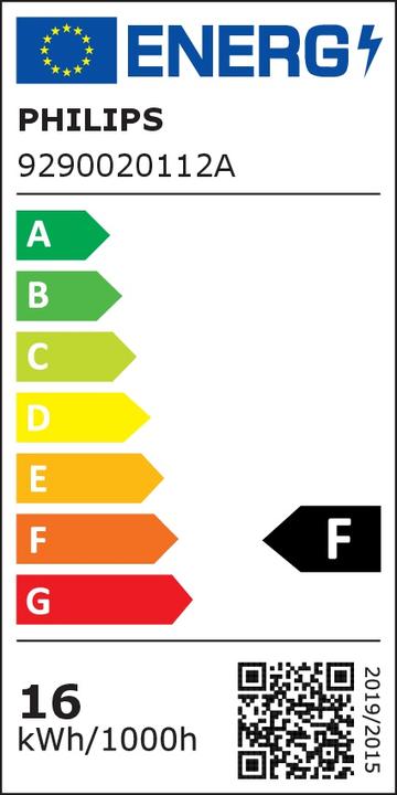 Etichetta energetica Philips Tubo fluorescente LED 1200 mm, 16W, presa, 1600 lumen (G13, 13 W, 1600 lm, 1 x, F)
