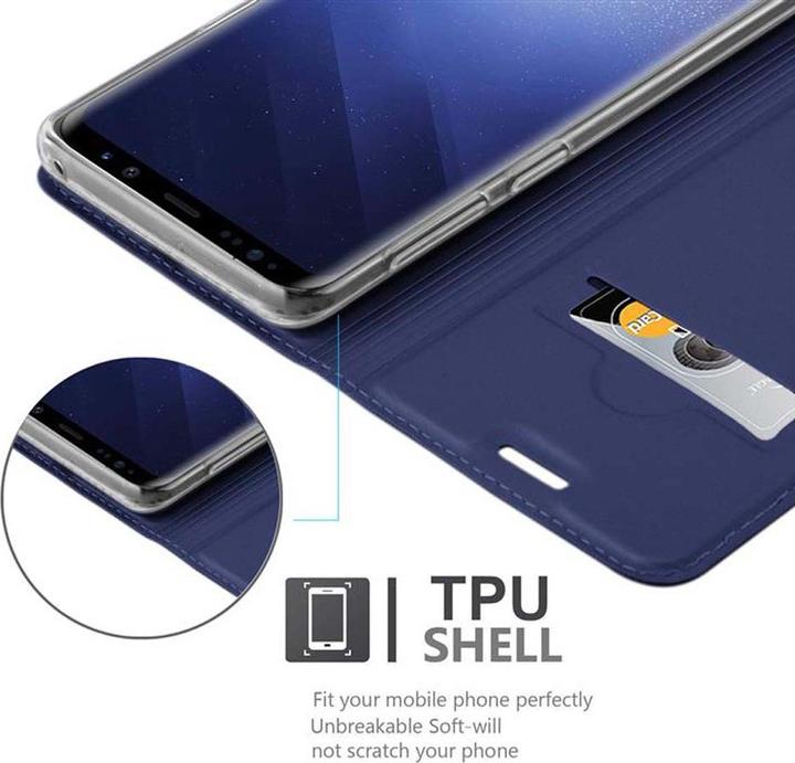 Actual product image Cadorabo Book Classy Style Cover (Samsung Galaxy S9+)