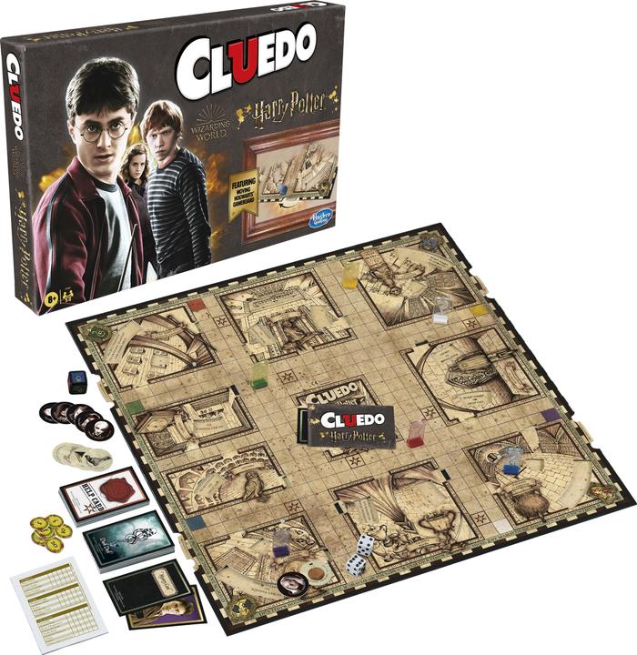 Actual product image Hasbro Gaming Cluedo: Wizarding World Harry Potter Edition Board Game (English)
