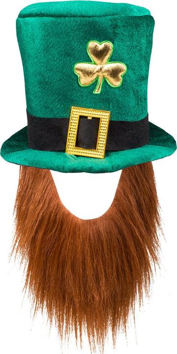 Immagine prodotto Boland Cappello di San Patrizio Leprechaun: Con barba