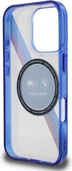 Image du produit BMW BMHMP16L23HTPUT iPhone 16 Pro 6.3" przezroczysty/transparent hardcase Motosport IML Circle Ma (Apple iPhone 16 Pro)