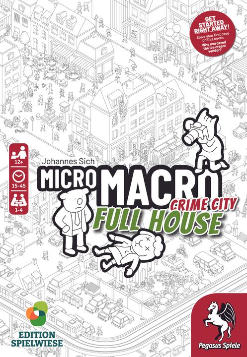Immagine prodotto Pegasus MicroMacro: Crime City 2? Full House (Edition Spielwiese) (Italian Edition) (Inglese)