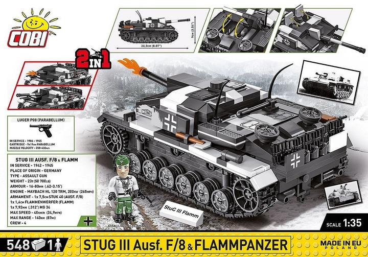 Immagine prodotto Cobi H.C. WWII STUG III Ausf. F Flammpanzer 1:35