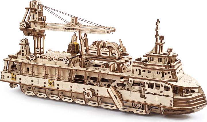 Actual product image Ugears Research vessel