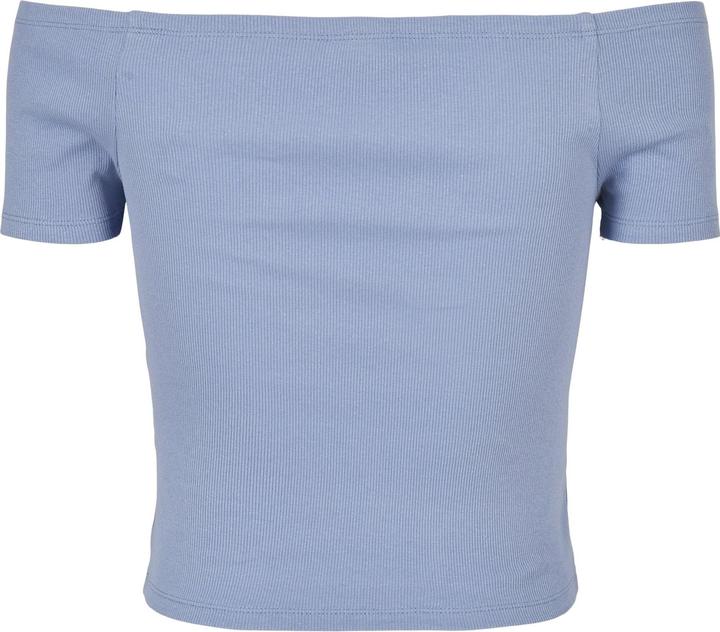 Actual product image Urban Classics Ladies Off Shoulder Rib Tee - 2416 (4XL)
