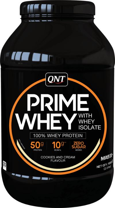 Produktbild QNT Prime Whey 908g (Cookies & Cream, 1 Stk., 908 g)