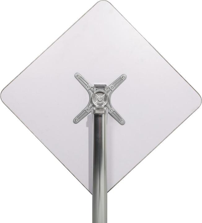 Produktbild Mojawo Bistrostehtisch Aluminium 60x60cm H70/110cm Höhenverstellbar klappbar (60 cm)