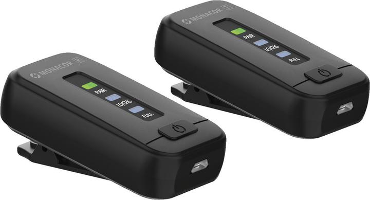Immagine prodotto Monacor Sistema di trasmissione audio PLL a 10 canali senza fili per telecamere