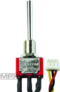 Produktbild Multiplex 2-Stufen-Schalter EIN/AUS lang (Micro) PROFI TX und Royal SX
