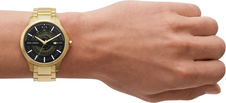 Actual product image Armani Exchange Hampton (Analogue wristwatch, 46 mm)
