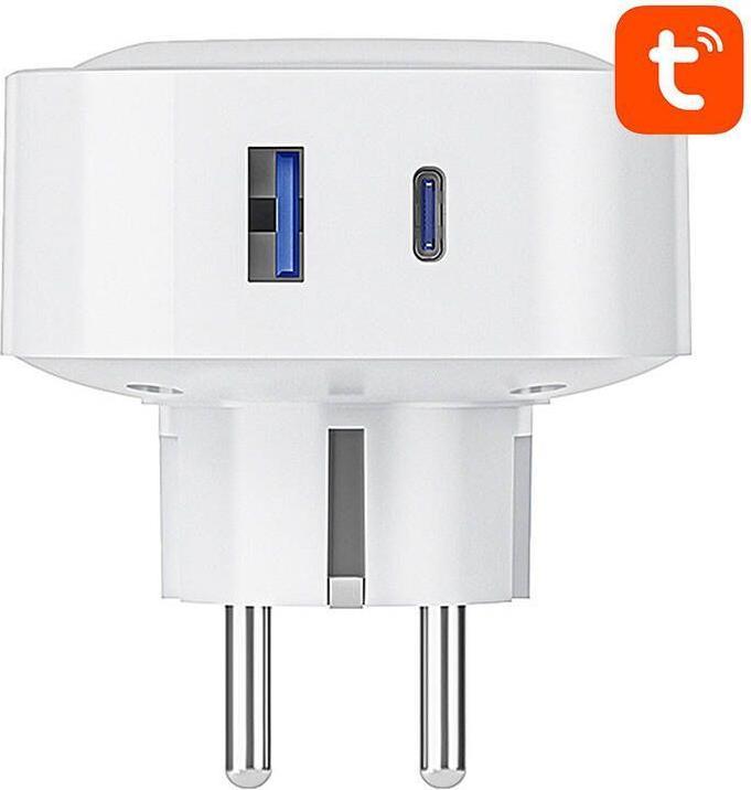 Actual product image Gosund SP6 16A USB-C 20W Tuya smart WiFi/Bluetooth socket