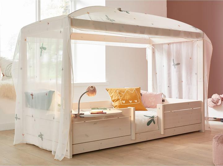 Immagine prodotto Lifetime Kidsrooms Letto a baldacchino 4 in 1 con baldacchino Fairy Dust,, Inclusa rete a doghe (90 x 200 cm)