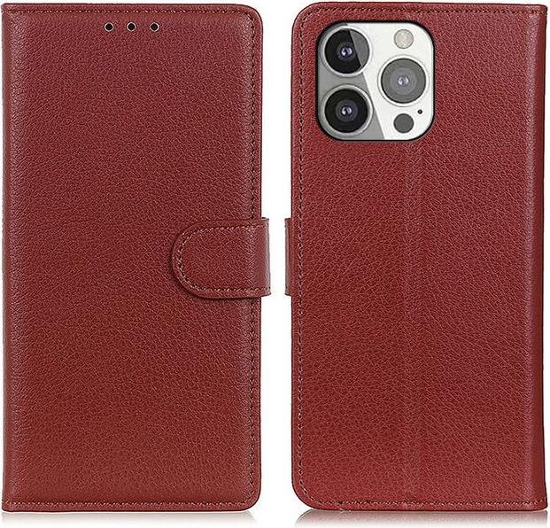 Immagine prodotto MU Classic Serie di copertine per libri in pelle Litchi (Apple iPhone 13 Pro)