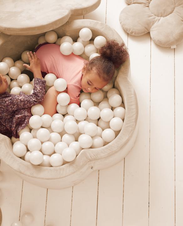 Produktbild Kidkii Bällebad Blume beige (200 Bälle )