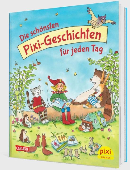 Actual product image Die schönsten Pixi-Geschichten für jeden Tag (German, Carola Storm, Susanne Evil, Eleanor Gerhaher, Maria Karipidou, Cathy Ionescu, 2024)