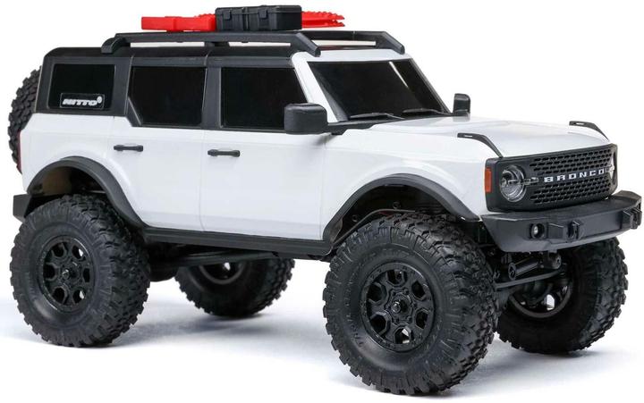 Actual product image Axial Rock Crawler SCX24 Ford Bronco, Weiss RTR, 1:24 (RTR Ready-to-Run)