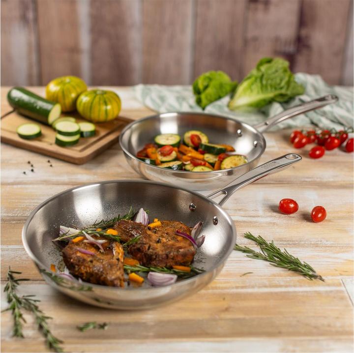 Produktbild Kuhn Rikon Bratpfannen Set (28 cm, Bratpfanne, Edelstahl)
