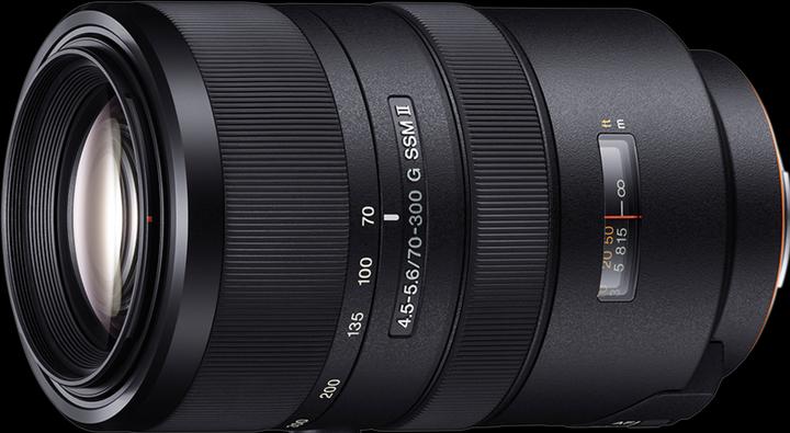 Actual product image Sony 70-300mm f/4.5-5.6 G SSM II, Full Frame A-Mount (Sony A, full size)