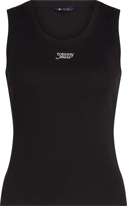 Actual product image Tommy Jeans Tjw Slim Script Rib Tank Top (S)