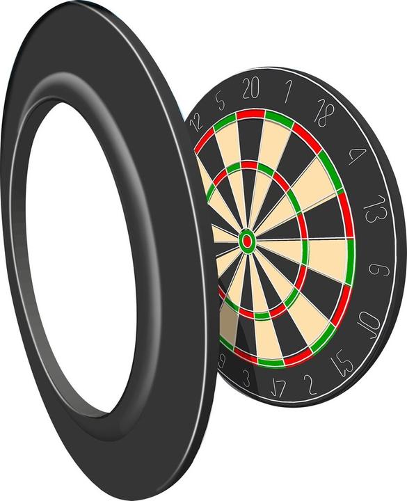 Actual product image Masterdarts Dartboard surround with LED