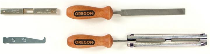Image du produit Oregon Jeu d'affûtage 4.5 mm, 11/64", y compris porte-lime, lime plate, nettoyeur de rainure lourde