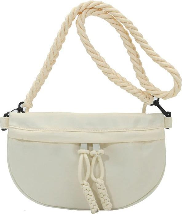 Produktbild Only-Bags.Store Casual Solid Color Chest Bag Grosse Kapazität Taille Pack Taschen Canvas Schulter Crossbody Taschen