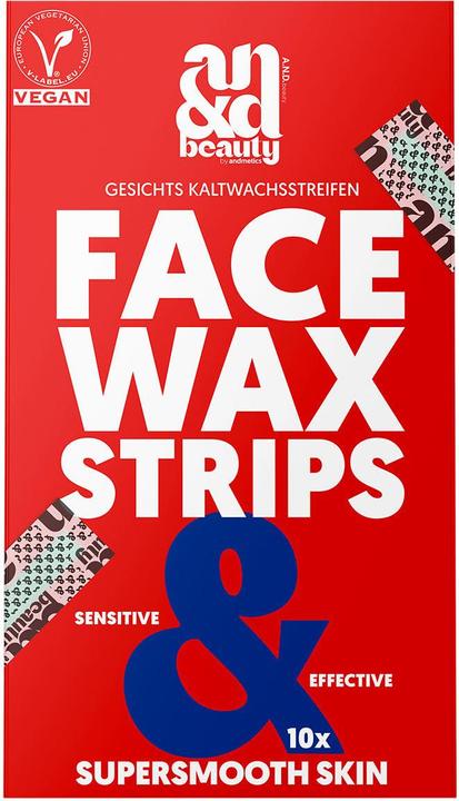 A.N.D. beauty Face Wax Strips Set (28 x)