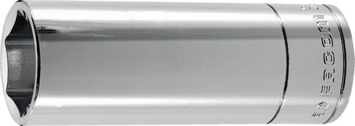 Actual product image Facom Square socket, 19mm, hexagonal output, length 77 mm (19 mm)