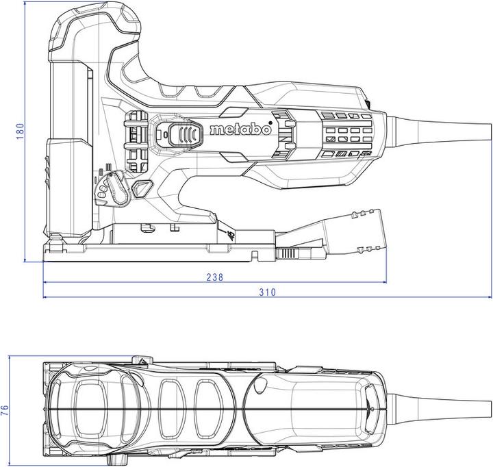 Immagine prodotto Metabo Seghetto a pendolo STE 100 Quick CH