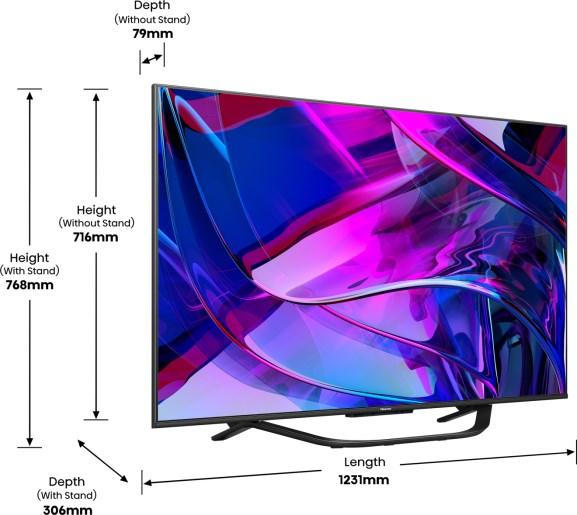 Produktbild Hisense TV 55U7KQ (55", LED, 4K, 2023)