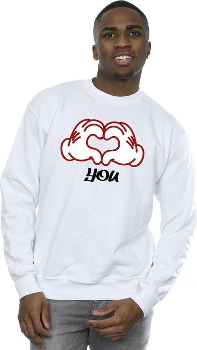 Image du produit Disney - Sweat MICKEY MOUSE LOVE YOU HANDS - Homme (XL)