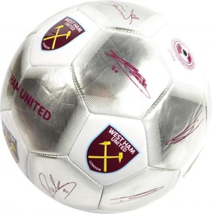 Produktbild West Ham United FC Special Edition Fussball mit Unterschriften