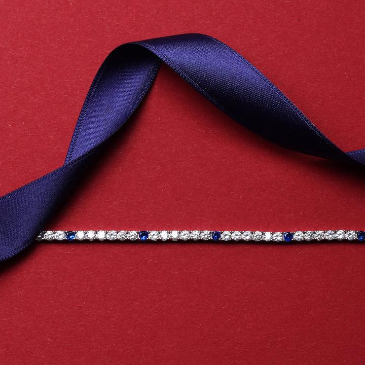 Immagine prodotto Morellato Elegante bracciale in argento con zirconi Tesori SAIW137 (19 cm, Argento 925)