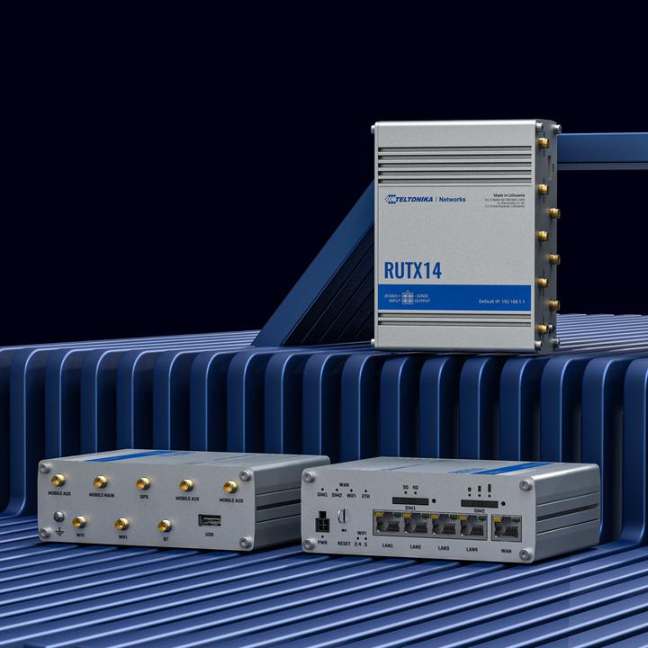 Produktbild Teltonika LTE-Industrierouter RUTX14