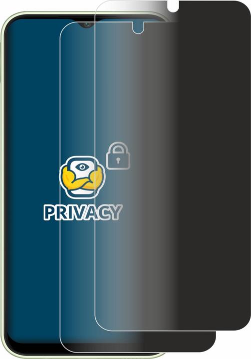 Produktbild BROTECT Sichtschutzfolie Anti-Spy Privacy Folie Blaulicht-Schutz (2 Stück, Samsung Galaxy A14)