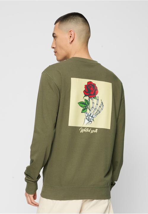 Actual product image Mister Tee Wasted Youth Crewneck - 88235 (L)