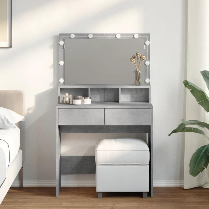 Produktbild VidaXL Schminktisch mit LED-Beleuchtung (80 x 41 x 134.5 cm)