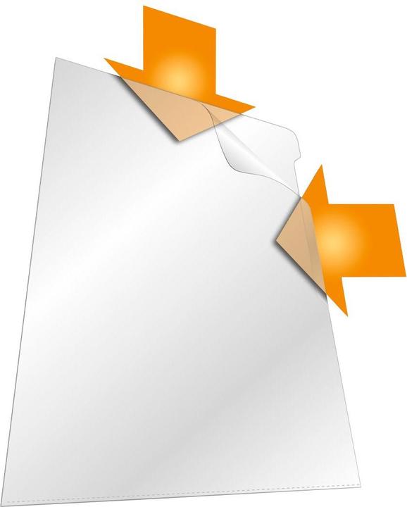 Image du produit Durable STANDARD pochette transparente, DIN A4, PP, 0,12 mm, grainée (A4, 10 x)