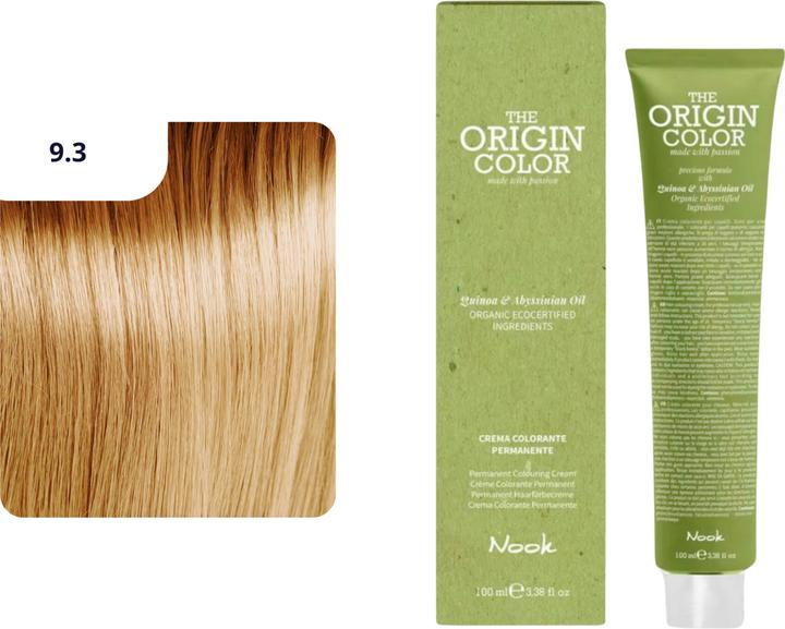 Immagine prodotto Nook Tintura per capelli Origin Colour (9,3 Biondo chiarissimo dorato)