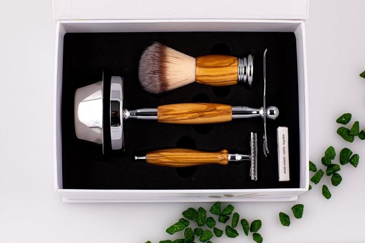 Immagine prodotto Sawoo Set da barba Woolive 5 pezzi.