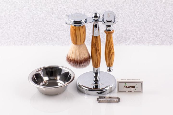 Immagine prodotto Sawoo Set da barba Woolive 5 pezzi.
