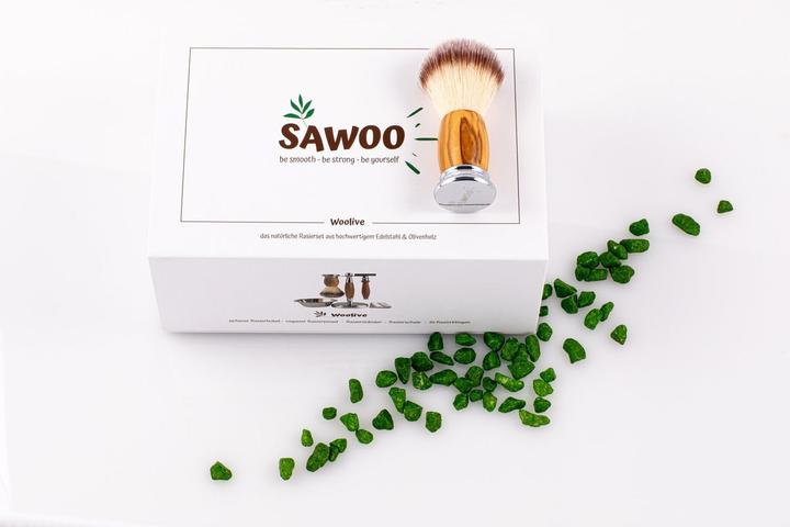 Immagine prodotto Sawoo Set da barba Woolive 5 pezzi.