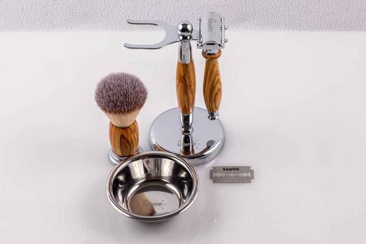 Immagine prodotto Sawoo Set da barba Woolive 5 pezzi.