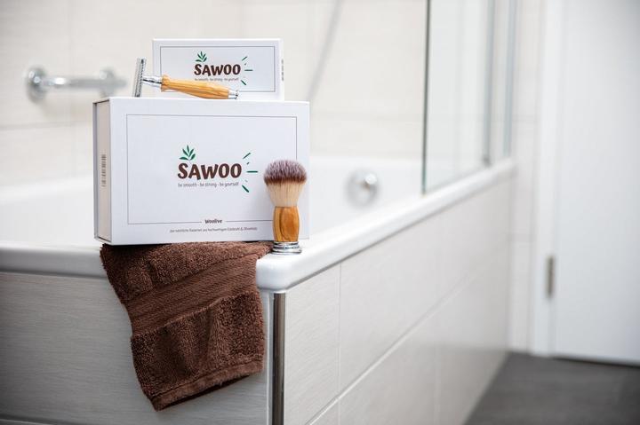Immagine prodotto Sawoo Set da barba Woolive 5 pezzi.