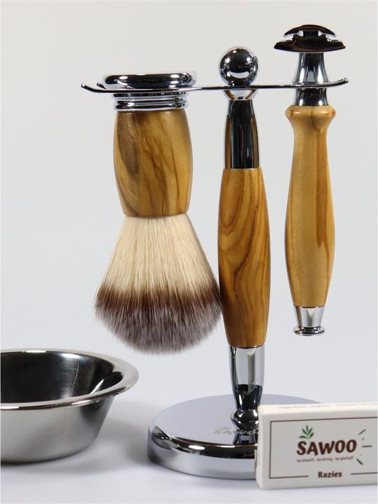 Immagine prodotto Sawoo Set da barba Woolive 5 pezzi.