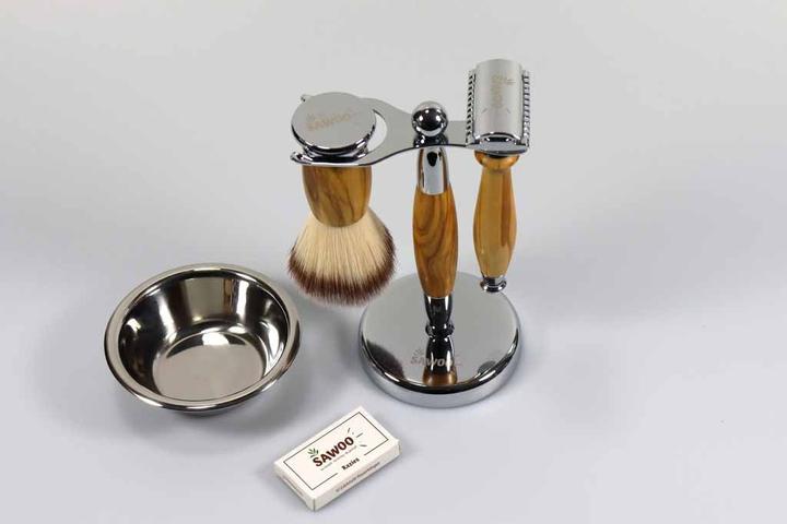 Immagine prodotto Sawoo Set da barba Woolive 5 pezzi.