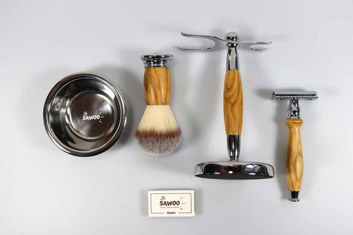 Immagine prodotto Sawoo Set da barba Woolive 5 pezzi.