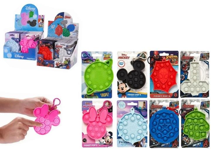 PRO Disney Marvel Figet Pop Mix Schlüsselanhänger